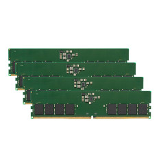 Kingston KF552C40BBK4-128 | 128GB Kit (4X32GB) DDR5-5200MHz PC5-41600 Non-ECC 288-Pin UDIMM Memory Module