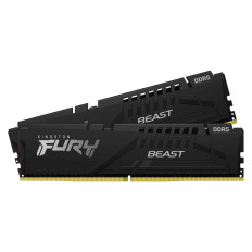 Kingston KF560C36BBE2K2-32 | FURY Beast Black EXPO 32GB Kit (2x16GB) DDR5-6000MMHz Non-ECC CL36 288-Pin UDIMM Memory