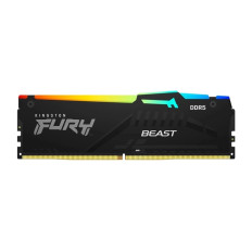 Kingston KF560C36BBEA-32BK | FURY Beast Black RGB EXPO 32GB DDR5-6000MMHz Non-ECC CL36 288-Pin UDIMM Memory 50-unit increments