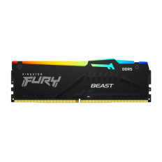 Kingston KF560C40BBA-32BK | FURY Beast RGB XMP 32GB DDR5-6000MMHz Non-ECC CL36 288-Pin UDIMM Memory50-unit increments