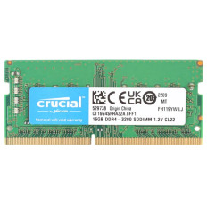 Crucial CT16G4SFRA32A | 16GB DDR4-3200MHz PC4-25600 Non-ECC Unbuffered SODIMM CL22 2Rx8 1.2V 260-Pin Memory Module 