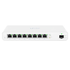 Ubiquiti UISP-S | UISP 8x Gigabit RJ45 Ports & 1x 1G SFP Port PoE Layer 2 Switch