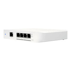 Ubiquiti USW-FLEX-XG | Compact, 5-Port, Layer 2 Switch that Supports 10 GbE Speeds and can be Powered with PoE or a 5V USB-C Adapter