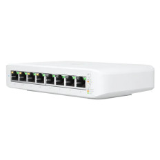 Ubiquiti USW-LITE-8-POE-52W | 8-Port, Layer 2 PoE Switch Supporting Silent Fanless Cooling