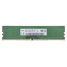 Hynix HMAA2GU7CJR8N-XN | 16GB DDR4-3200MHz ECC Unbuffered CL22 288-Pin UDIMM 1.2V 1Rx8 Memory Module