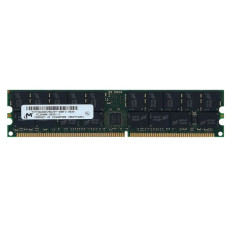 Micron MT36VDDF25672Y-40BF3 | 2GB DDR-400MHz PC3200 ECC Registered RDIMM CL3 2Rx4 2.5V 184-Pin Memory Module 