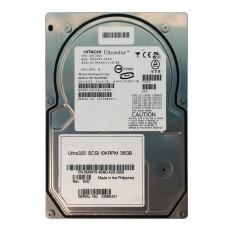 Hitachi DK32EJ-36NC | 36GB 10000RPM Ultra-320 SCSI 16MB Cache 80-Pin 3.5-inch Hard Drive