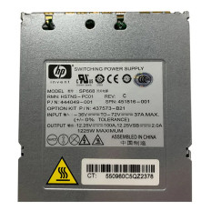 HP 451816-001 | 1200-Watts 48V DC Common Slot Hot-Pluggable Redundant Power Supply for ProLiant DL360/DL380/DL385 G6