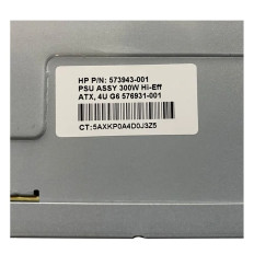 HP 576931-001 | 300-Watts 24-Pin ATX Power Supply for ProLiant ML110 Gen6 Server