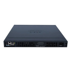 Cisco ISR4331-V/K9 | 4000 Series 4331 3 x onboard WAN or LAN Ports 1000Base-T + 2 x RJ-45 Ports + 2 x SFP Ports Gigabit Ethernet 1U Rack-mountable VoIP Gateways & Router