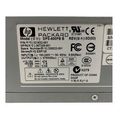 HP 367238-001 | 575-Watts 100-240V 8.6A 50-60Hz Hot-Swappable Redundant Switching Power Supply for ProLiant DL380 Gen4