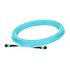Accortec MFP7E10-N040-ACC | MMF MPO12 APC to MPO12 APC Multi-Mode Passive Fiber Cable 40 Meter for Mellanox Compatible