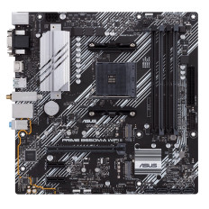 Asus PRIMEB550M-AWIFIII | AMD B550 Ryzen AM4 micro ATX motherboard with dual M.2 PCIe 4.0 Wi-Fi 6 1Gb Ethernet HDMI DVI-D D-Sub SATA 6Gbps USB 3.2 Gen 2