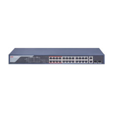Hikvision DS-3E0326P-E | 24-ports 100Mbps Unmanaged PoE Switch