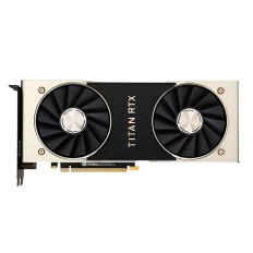 NVIDIA 9001G1502500000 | TITAN RTX 24GB GDDR6 Boost Clock PCI Express 3.0 HDMI 3x Display Port Video Graphics Card