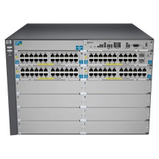 HP J8700A#ACC | ProCurve 5400 zl Series 5412zl-96G 96 x RJ-45 Ports 10/100/1000Base-T + 8 x open module Slots Layer 3 Managed Rack-mountable Gigabit Ethernet Network Switch