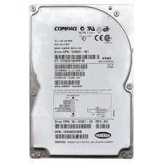 HP 104922-001 | 18.2GB 7200RPM Ultra-2 Wide SCSI Hot-Pluggable (LVD) 80-Pin 3.5-Inch Hard Drive