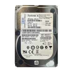 IBM 00AJ125 | 500GB 7200RPM SAS 6Gb/s Hot Swappable 2.5-Inch Hard Drive