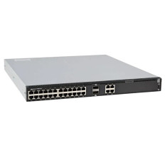 Dell 26N0K | PowerSwitch S4100-ON Series S4128T-ON 28 x 10GbE RJ-45 and 2 x 100GbE QSFP28 Ports 2 x AC PSU and 4 x Fan Module Layer 3 Managed Gigabit Ethernet Network Switch