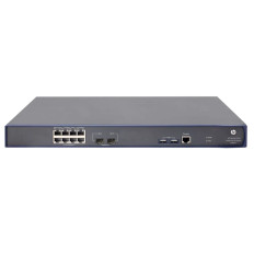 HP JG641AR#AKL | 830 8 x Dual Personality RJ-45/SFP Ports PoE+ 1000Base-T + 2 x SFP Ports Layer 2 Managed 1U Rack-Mountable Gigabit Ethernet Network Unified Wired WLAN Switch