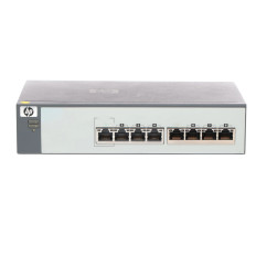 HP JD304A#ABA | A3100-8 8 x RJ-45 Ports 10/100/1000Base-T + 1 x SFP Port Layer 3 Managed Rack-mountable Gigabit Ethernet Network SI Switch
