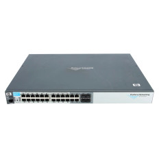 HP J9021AABB | ProCurve 2810-24G 24-Ports 10/100/1000Base-T RJ-45 Manageable Layer2 Rack-mountable 1U Ethernet Switch with 4x Shared SFP (mini-GBIC)
