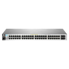 HP J9772A#ACQ | Aruba 2530 Series 2530-48G-PoE+ 48 x RJ-45 PoE+ 10/100/1000Base-T and 4 x SFP Ports Layer 2 Managed Gigabit Ethernet Network Switch