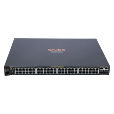HP J9778AR#B8X | Aruba 2530 Series 2530-48-PoE+ 48 x RJ-45 PoE+ 10/100Base-TX and 2 Combo Gigabit SFP Ports Layer 2 Managed Fast Ethernet Network Switch