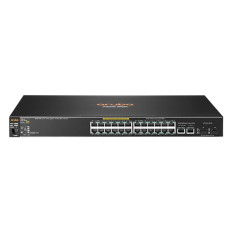 HP J9779A#AKL | Aruba 2530 Series 2530-24-PoE+ 24 x RJ-45 PoE+ 10/100Base-TX and 2 Combo Gigabit SFP Ports Layer 2 Managed Fast Ethernet Network Switch