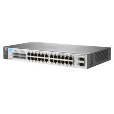 HP J9801AS | OfficeConnect 1810 Series 1810-24 v2 22 x 10/100Base-TX RJ-45 and  + 2 x Combo SFP (mini-GBIC) Ports Layer 2 Managed Fast Ethernet Network Switch