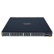 HP JL661A#0D1 | Aruba CX 6300M Series 48 x 1000Base-T RJ-45 Class4 PoE and 4 x 50GbE SFP56 Ports Layer 3 Managed Stackable Gigabit Ethernet Network Switch