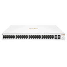 HP JL686-61001 | Aruba Instant On 1930 Series 1930-48G-Class4-PoE-4SFP/SFP+-370W 48 x 1000Base-T RJ-45 Class4 PoE and 4 x 10GbE SFP+ Ports Layer 3 Managed Gigabit Ethernet Network Switch