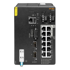 HP JL817A | Aruba 4100i 12-Port 1000Base-T PoE 2x SFP+ Ethernet Switch