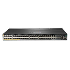 HP R0M67A | Aruba 2930M Series 2930M-40G-8-PoE 36 x 1000Base-T RJ-45 PoE and 4 x 1GbE RJ-45 PoE/SFP Combo + 8 x 10GbE RJ-45 PoE Ports + 1 x Stacking + 1 x Uplink Module Slot L3 Managed Gigabit Network Switch