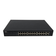 Dell 0P4194 | PowerConnect 2300 Series 2324 24 x RJ-45 Ports 10/100Base-TX + 2 x RJ-45 Ports Layer 3 Managed 1U Rack-mountable Fast Ethernet Network Switch