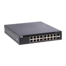Dell 0VF10G | X-Series X1018 16 x 10/100/1000Base-T RJ-45 and 2 x SFP (mini-GBIC) Ports Layer 2 Managed Gigabit Ethernet Switch