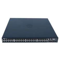 Dell 210-ABQD | N3048p 48-Ports 10/100/1000Base-T RJ-45 2-Ports 10GBase-X SFP+ 2-Ports Combo 1000Base-T Layer 3 Managed Stackable Rack-mountable 1U Gigabit Ethernet Switch
