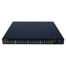 Dell 210-AEWB | EMC PowerSwitch N1500 Series N1548P 48 x 10/100/1000Base-T RJ-45 PoE+ and 4 x 10GbE SFP+ Ports Layer 3 Managed Gigabit Ethernet Network Switch