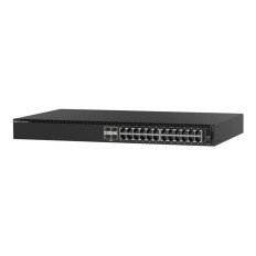 Dell 210-ASNH | EMC PowerSwitch N1100 Series N1124T-ON 24 x 10/100/1000Base-T RJ-45 and 4 x SFP+ Ports Layer 2 Managed Gigabit Ethernet Network Switch