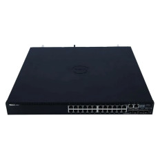 Dell 462-4206 | Networking N3000 Series N3024 24 x RJ-45 Ports 10/100/1000Base-T + 2 x SFP Ports + 2 x SFP+ Ports Layer 3 Managed 1U Rack-mountable Gigabit Ethernet Network Switch