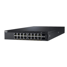 Dell DNX1018P | X-Series X1018P 16 x 10/100/1000Base-T RJ-45 PoE and 2 x SFP (mini-GBIC) Ports Layer 2 Managed Gigabit Ethernet Switch
