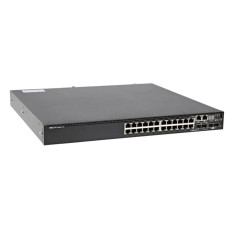 Dell N3024EP-ONF | Networking N3000 Series N3024EP-ON 12 x RJ-45 Ports PoE+ 1000Base-T + 12 x RJ-45 UPoE Ports + 2 x GbE combo Ports + 2 x SFP+ Ports Layer 3 Managed 1U Rack-mountable Gigabit Ethernet Network Switch