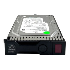 HP 658103-001 | 500GB 7200RPM SATA 6Gb/s (512n) LFF Hot-Pluggable 3.5-inch Midline Hard Drive for Gen8 to Gen9 ProLiant Server