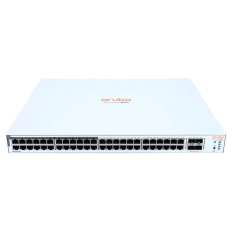 HP JL815-61101 | Aruba Instant On 1830 Series 48-Ports 10/100/1000Base-T RJ-45 PoE Class 4 4-Ports 1000Base-X SFP Rack-mountable 1U Gigabit Ethernet Switch