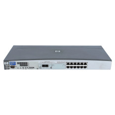 HP J4812-60001 | ProCurve 2500 Series 2512 12 x RJ-45 Ports 10/100Base-TX + 2 x Open Module Slots Layer 2 Managed Rack-mountable Fast Ethernet Network Switch