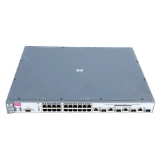 HP J4905-61101 | ProCurve 3400CL Series 3400CL-24G 20 x RJ-45 Ports 10/100/1000Base-T + 4 x Dual Personality RJ-45/SFP (mini-GBIC) Ports Layer 3 Managed Rack-mountable Gigabit Ethernet Network Switch