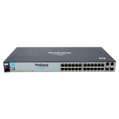 HP J9085A#ABA-IM | ProCurve E2610-24 24-Ports 10/100 RJ-45 Auto-Sensing Manageable Layer2 Rack-mountable Stackable Ethernet Switch with 2x Auto-Sens