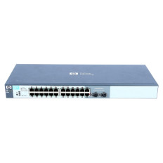 HP J9450-60001 | OfficeConnect 1810 Series V1810-24G 22 x 10/100/1000Base-T RJ-45 and 2 x Combo SFP (mini-GBIC) Ports Layer 2 Managed Gigabit Ethernet Network Switch