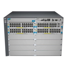 HP J9825A#ACD | ProCurve 5400 zl2 Series 5412R-92G-PoE+ V2 92 x RJ-45 Ports PoE+ 10/100/1000Base-T + 2 x SFP+ Ports Layer 4 Managed 7U Rack-mountable Gigabit Ethernet Network Switch