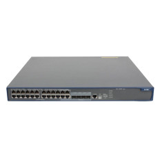 HP JD378A-C | FlexNetwork 5500 EI Series 5500-24G-PoE 24 x RJ-45 Ports PoE 10/100/1000Base-T + 4 x SFP Ports Layer 4 Managed Rack-mountable Gigabit Ethernet Switch